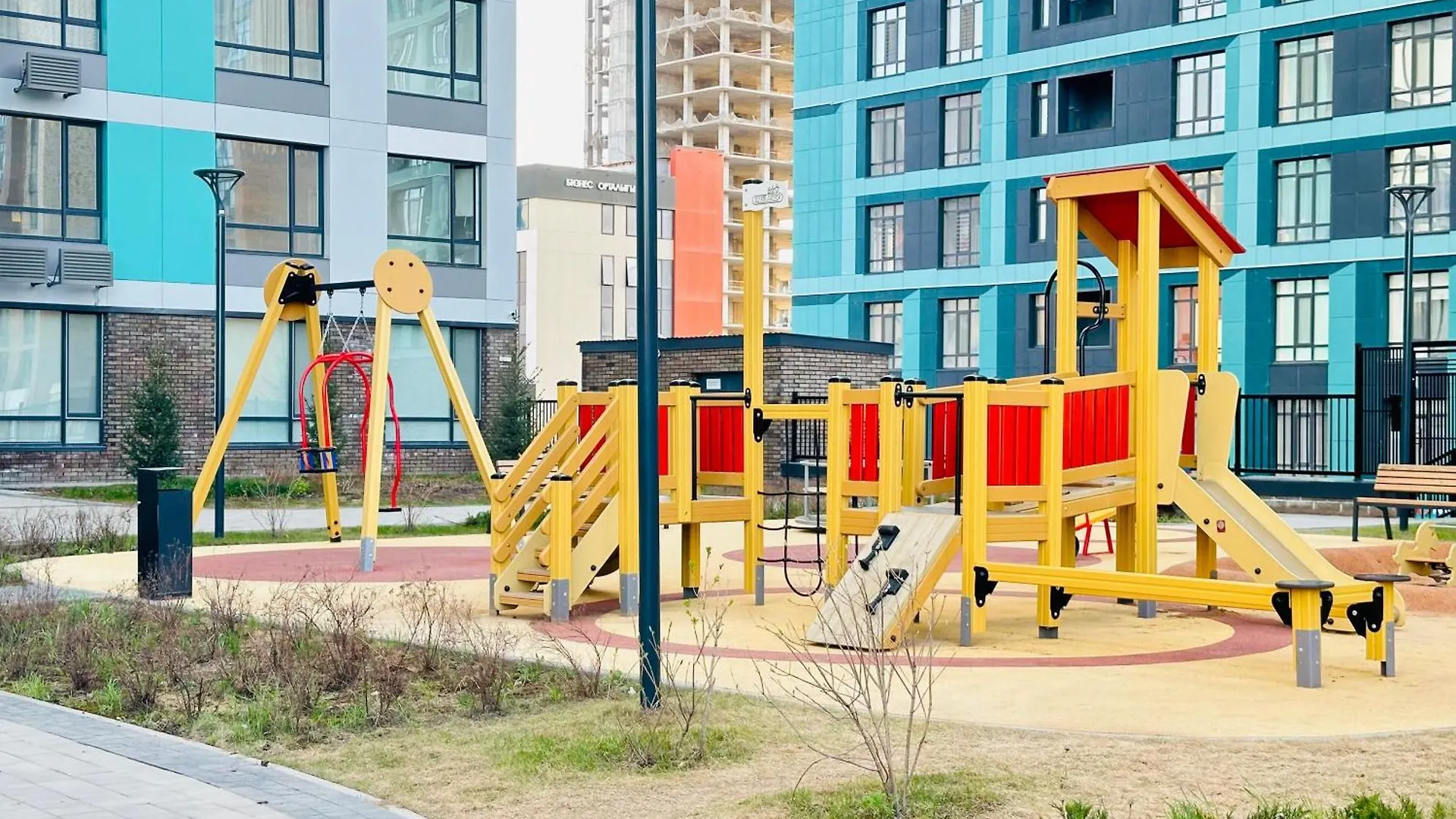 Shabyt One-Room Apartment With Stylish Renovation Nur-Sultan